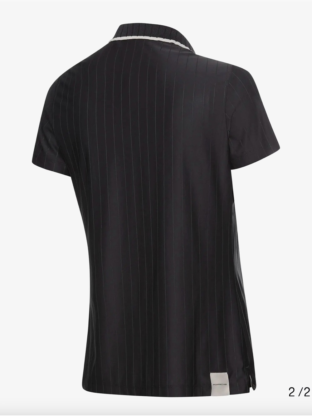 Porsche x Puma Women's Black Polo Shirt - 911 Targa 60Y - Picture 3 of 8
